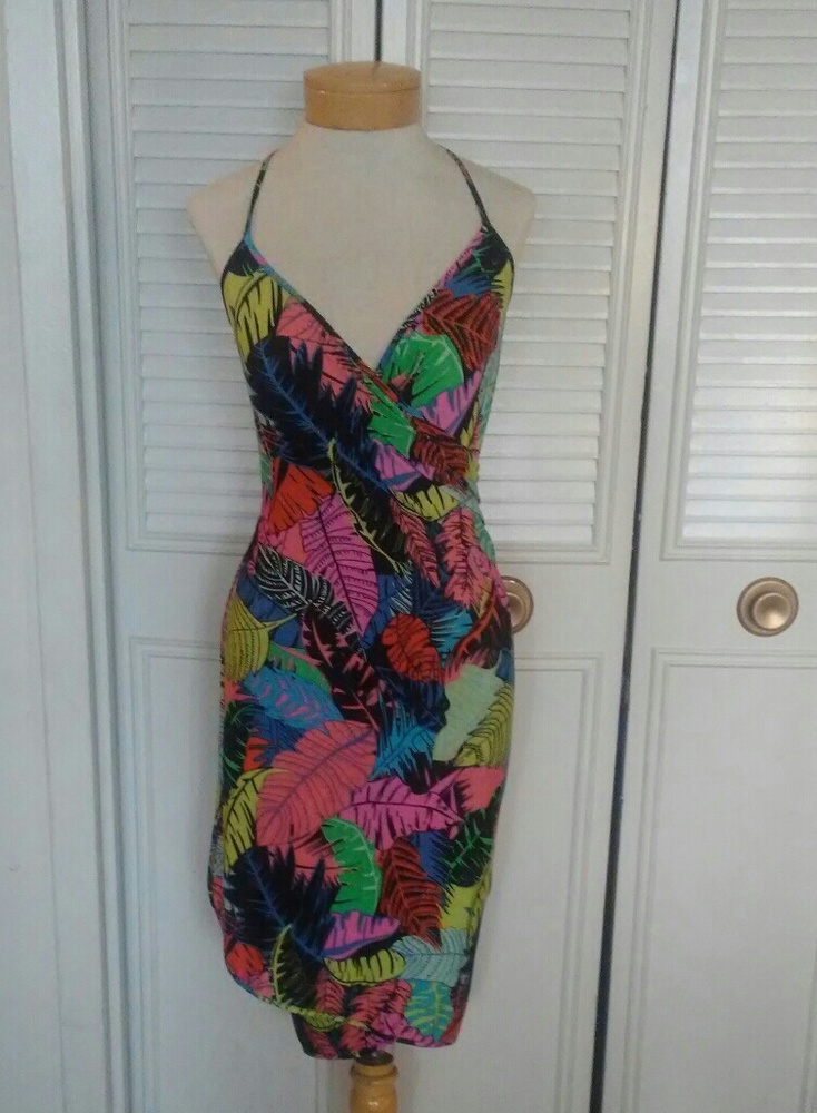 Wrap Swim Dress Cover-Up - Picture 2 of 3